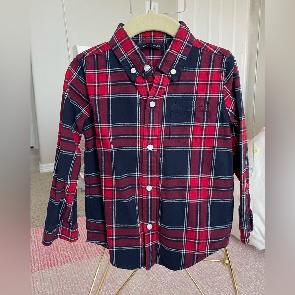 Janie and Jack Toddler Boys Holiday Shirt